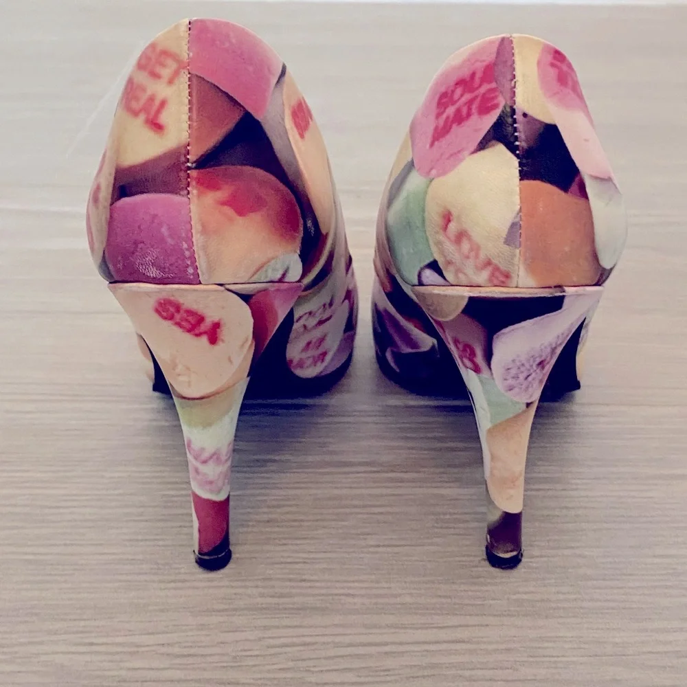 Valentine Conversation Candy Heels
